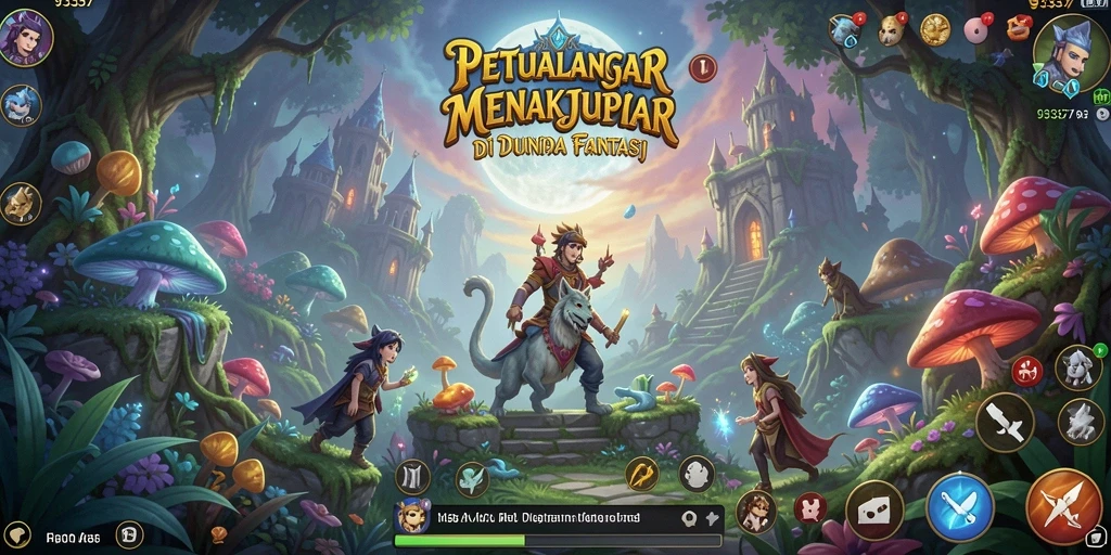 Tangkapan layar utama 93337 menunjukkan momen seru dalam petualangan fantastis.