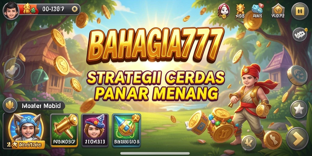 Tampilan gameplay strategi yang seru dan mendebarkan di BAHAGIA777.