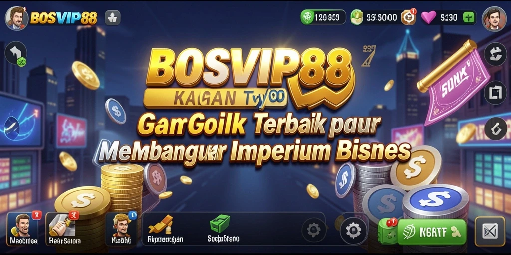 Tampilan gameplay menarik dari BOSVIP88 saat membangun bisnis.