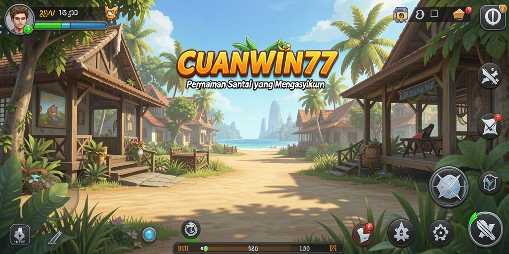 Tampilan gameplay seru dan penuh warna dari CUANWIN77.