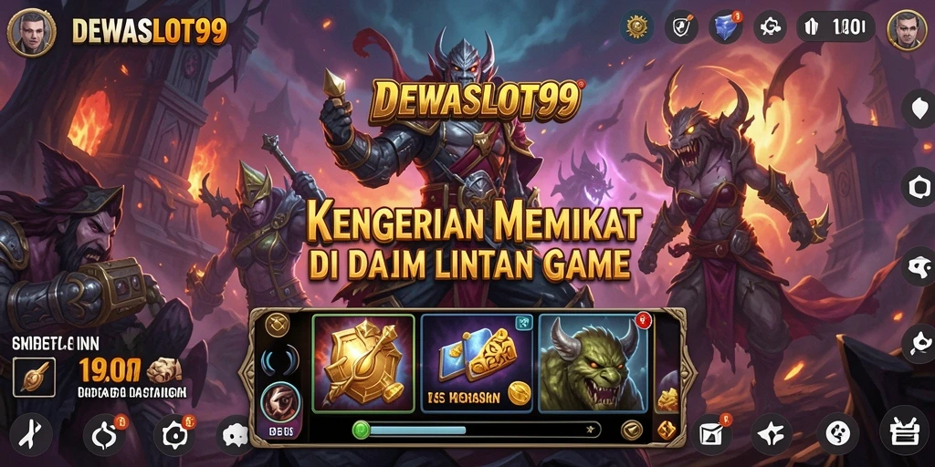 Tangkapan layar DEWASLOT99 menampilkan gameplay penuh ketegangan dalam suasana horor.