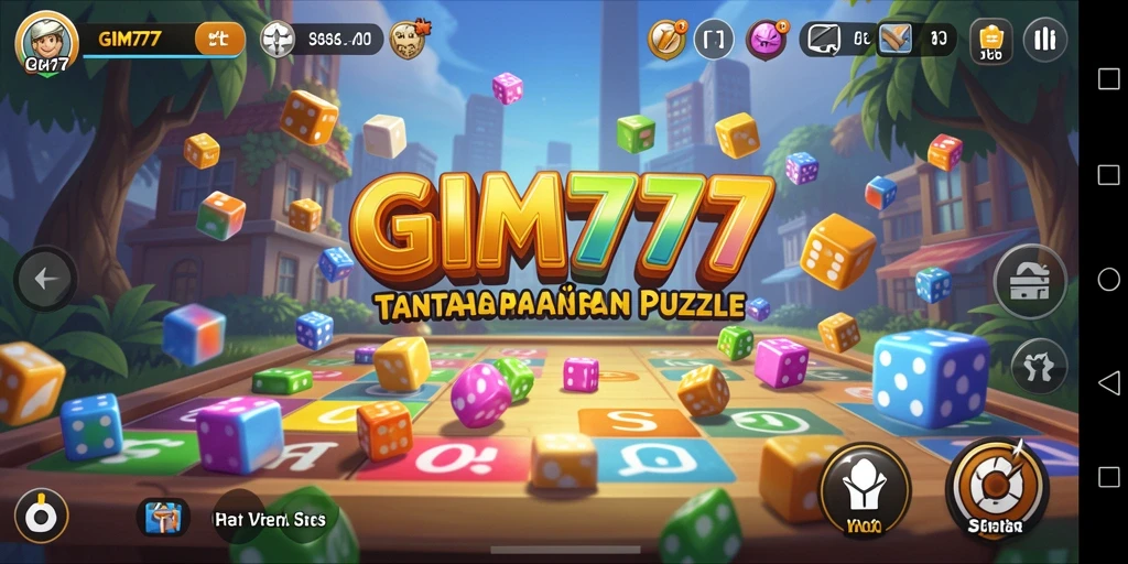 Tampilan menarik dari gameplay GIM777 yang menantang otak.