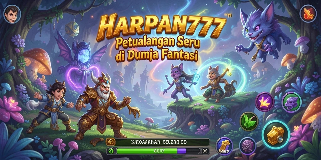 Screenshot gameplay HARAPAN777 menunjukkan aksi petualangan yang mendebarkan.