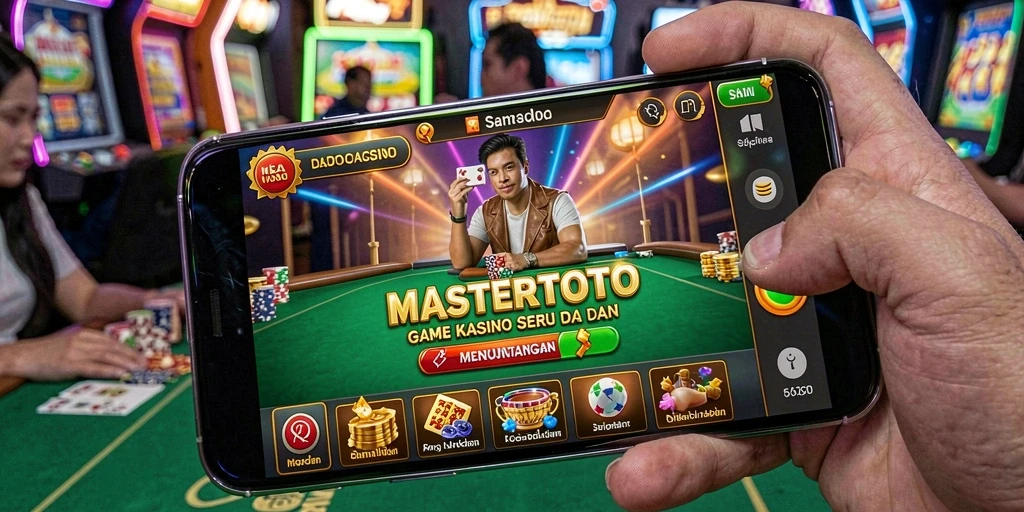Tampilan gameplay menarik dari MASTERTOTO dengan banyak pilihan permainan Kasino.