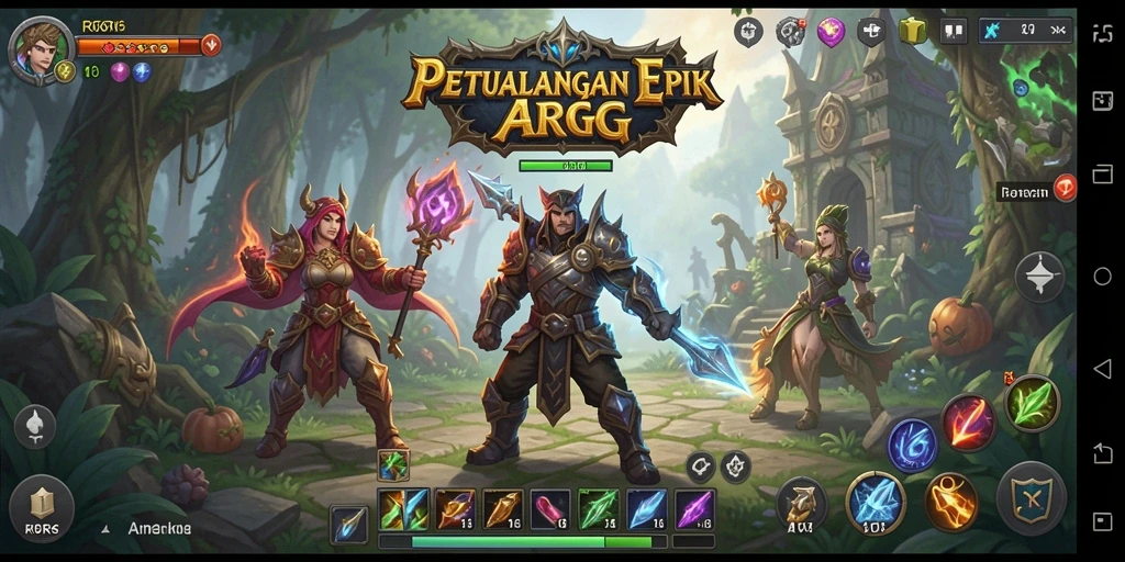 Tampak menegangkan dalam gameplay ARPG R6R6