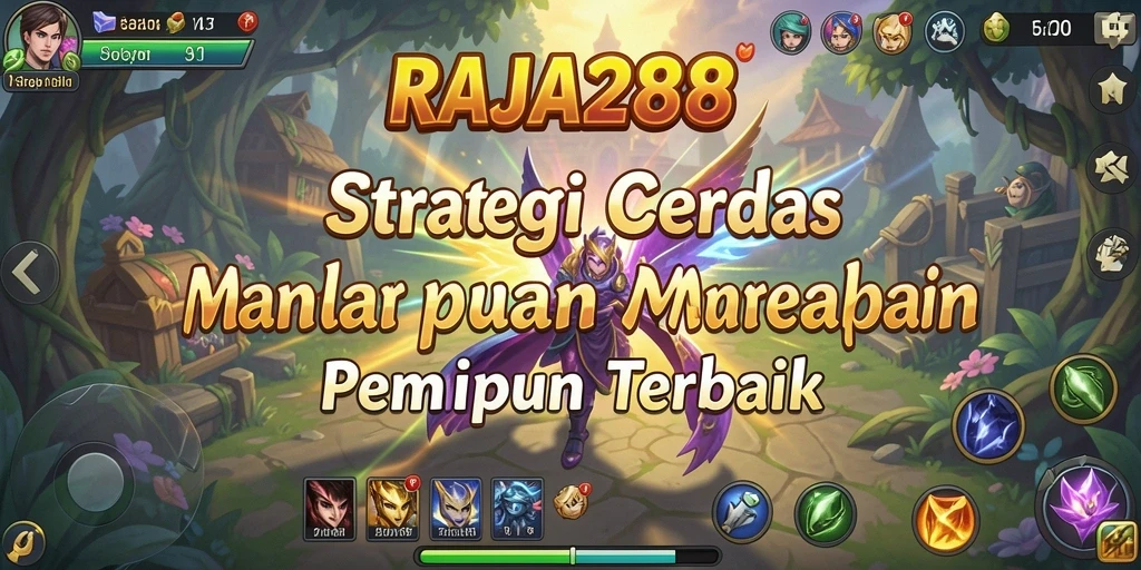 Tangkapan layar gameplay <strong>RAJA288</strong> menunjukkan pertempuran strategis yang menarik.