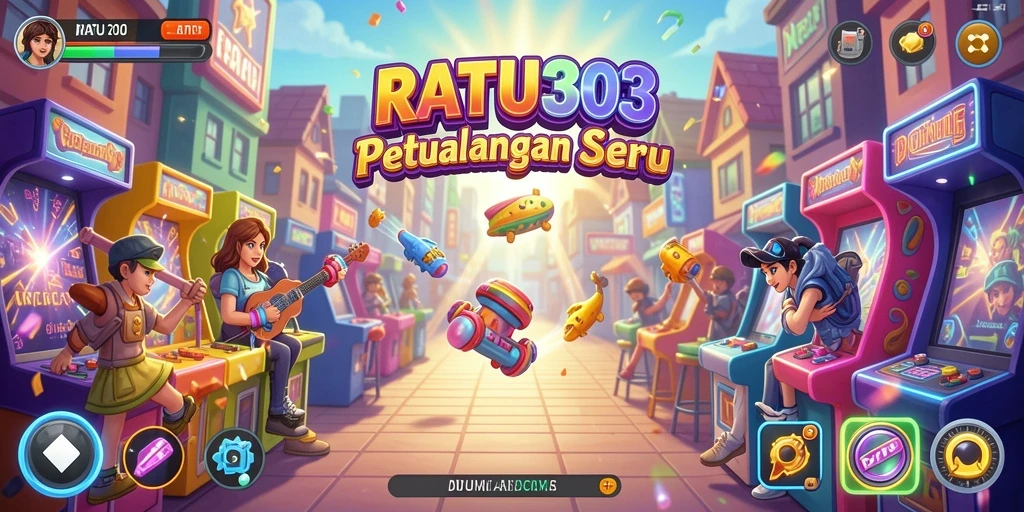Tangkapan layar gameplay RATU303 menampilkan aksi seru di dunia Arcade.