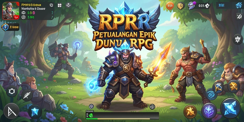 Tampilan gameplay RPRR dengan aksi pertarungan yang mendebarkan.