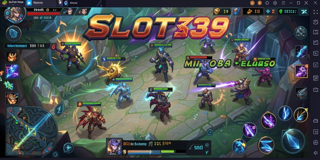 Tampilan gameplay <strong>SLOT39</strong> yang dinamis dan penuh aksi.