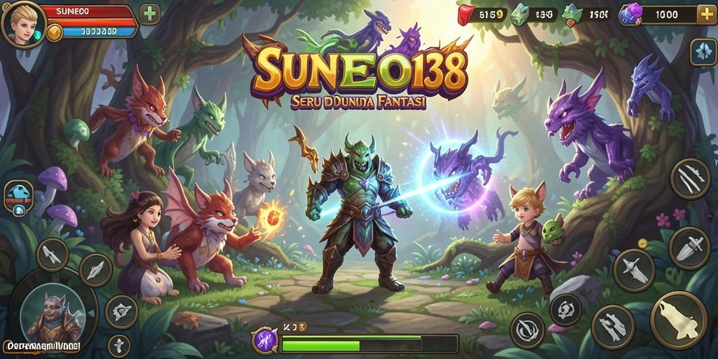 Tampilan gameplay yang memukau dan penuh tantangan di SUNEO138.