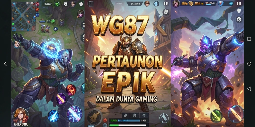 Tangkapan layar WG87 menampilkan aksi pertarungan yang seru dan intens.